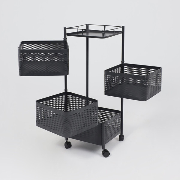 Изображение товара Этажерка AksHome Roy (черный)