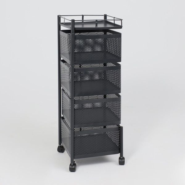 Изображение товара Этажерка AksHome Roy (черный)