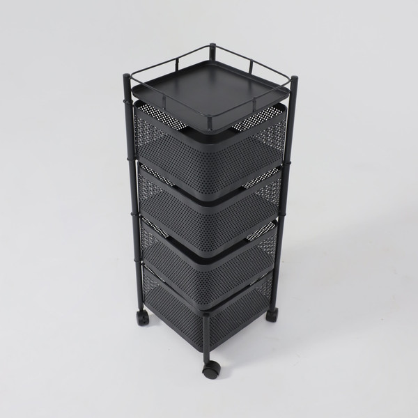 Изображение товара Этажерка AksHome Roy (черный)