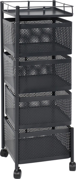 Изображение товара Этажерка AksHome Roy (черный)