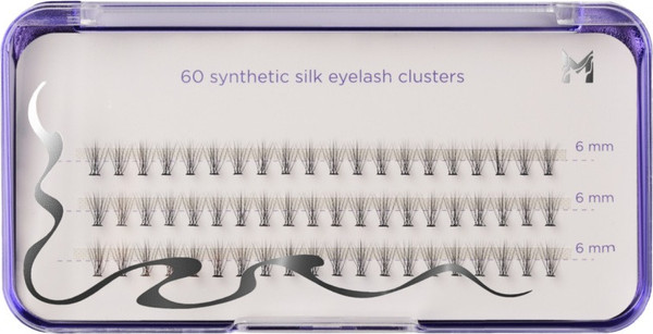 Изображение товара Накладные ресницы пучковые Manly PRO Шелк 6мм / LF02
