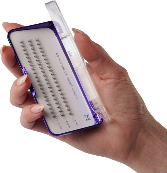 Изображение товара Накладные ресницы пучковые Manly PRO Шелк 8мм / LF03