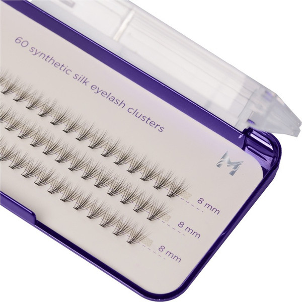 Изображение товара Накладные ресницы пучковые Manly PRO Шелк 8мм / LF03