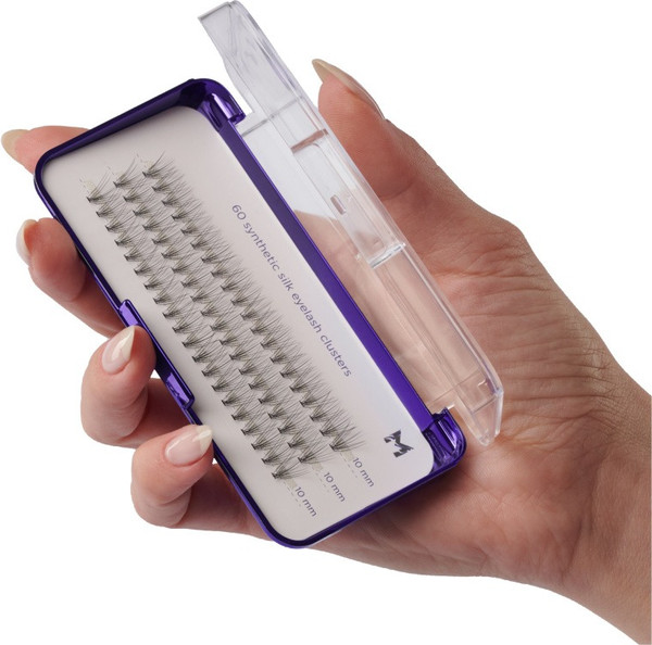 Изображение товара Накладные ресницы пучковые Manly PRO Шелк 10мм / LF04