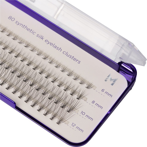 Изображение товара Накладные ресницы пучковые Manly PRO Шелк 6, 8, 10, 12мм / LF06