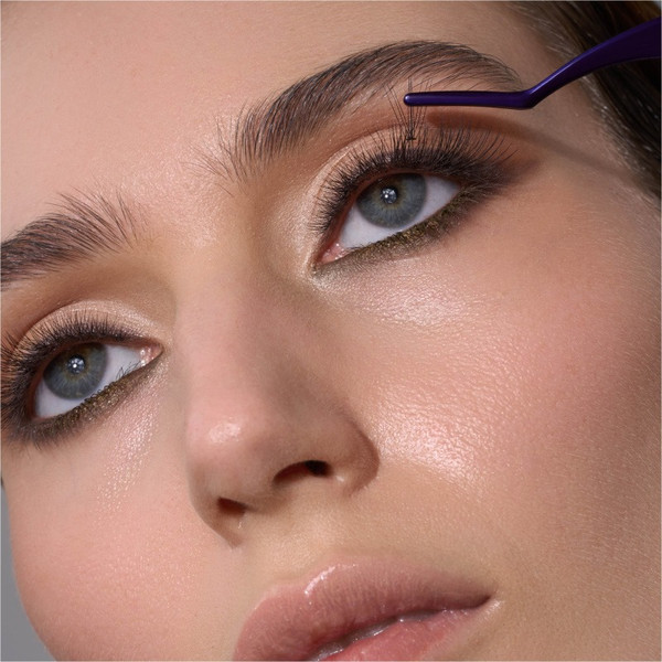 Изображение товара Накладные ресницы пучковые Manly PRO Шелк 6, 8, 10, 12мм / LF06