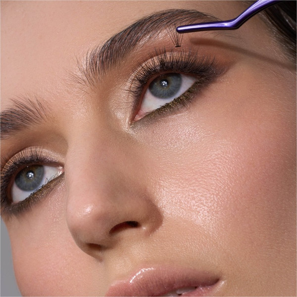 Изображение товара Накладные ресницы пучковые Manly PRO Шелк 8, 10мм / LF08