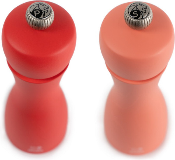 Изображение товара Набор мельниц для специй Peugeot Tahiti 2/42974 (2шт, красный/оранжевый)