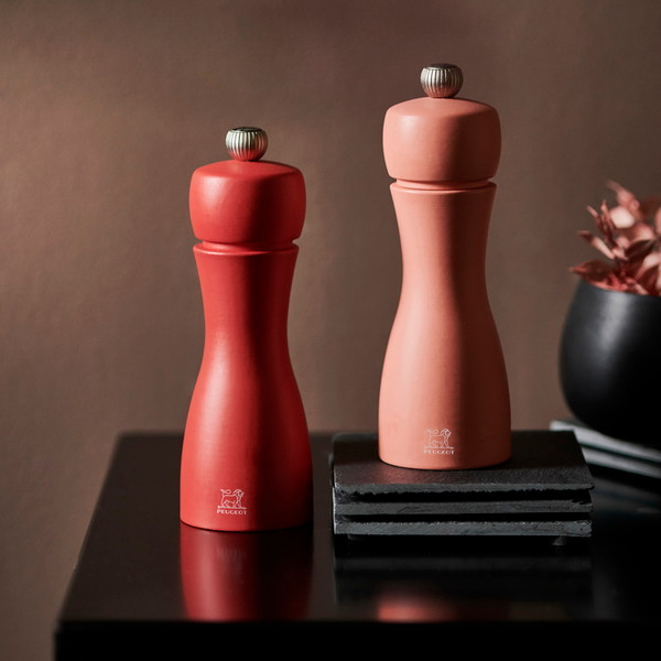 Изображение товара Набор мельниц для специй Peugeot Tahiti 2/42974 (2шт, красный/оранжевый)