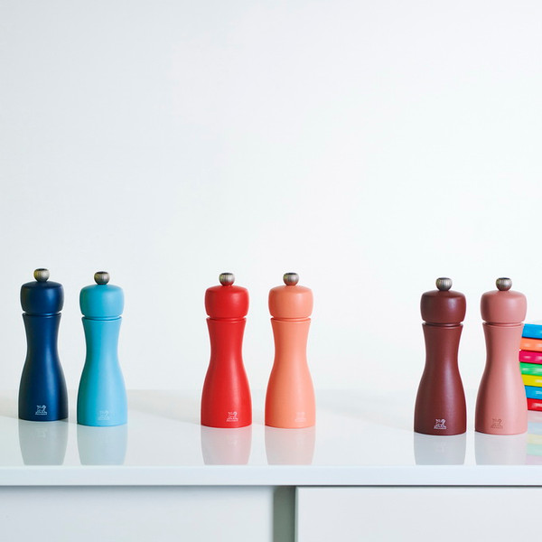 Изображение товара Набор мельниц для специй Peugeot Tahiti 2/42974 (2шт, красный/оранжевый)