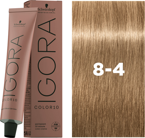 Крем-краска для волос Schwarzkopf Professional Igora Royal Color10 тон 8-4 (60мл) — фото 3