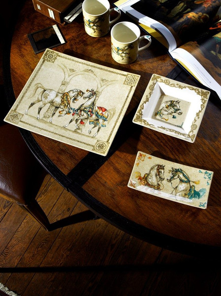 Изображение товара Блюдце Gien Chevaux Du Vent 1751CCCP01