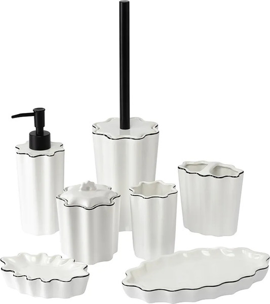 Изображение товара Подставка для аксессуаров Bergenson Bjorn Bath Camellia BB0001034 (белый)