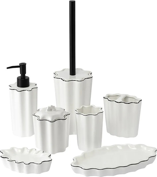 Изображение товара Дозатор для жидкого мыла Bergenson Bjorn Bath Camellia BB0001032 (белый)