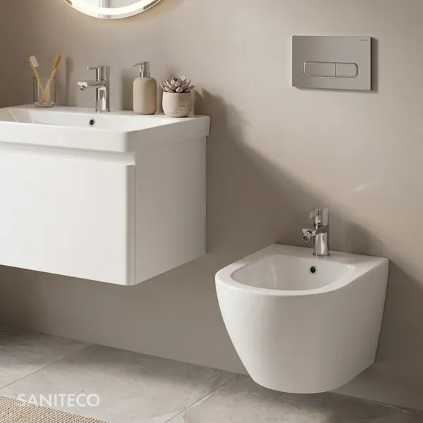 Изображение товара Биде подвесное Saniteco BT-203B (белый)