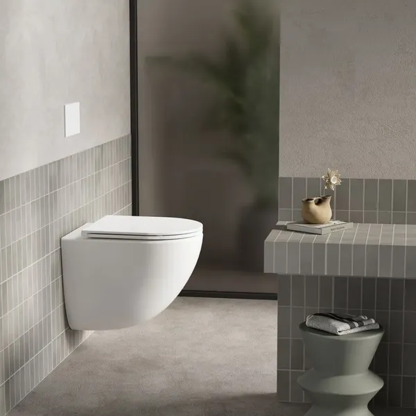 Изображение товара Унитаз подвесной Abber Bequem AC1131TC (белый)