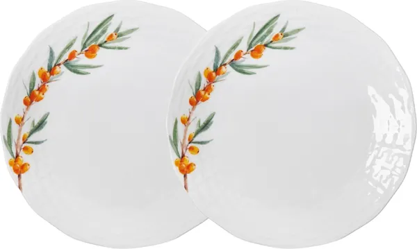 Изображение товара Набор тарелок Fissman Sea Buckthorn 13019 (2шт)
