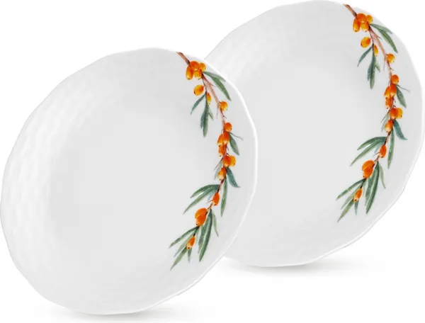Изображение товара Набор тарелок Fissman Sea Buckthorn 13019 (2шт)