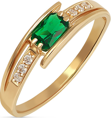 Изображение товара Кольцо из желтого золота Кристалл CI87600226773 (р.15.5)