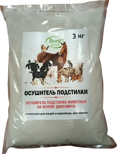 Изображение товара Осушитель подстилки Borg Eco (3кг)
