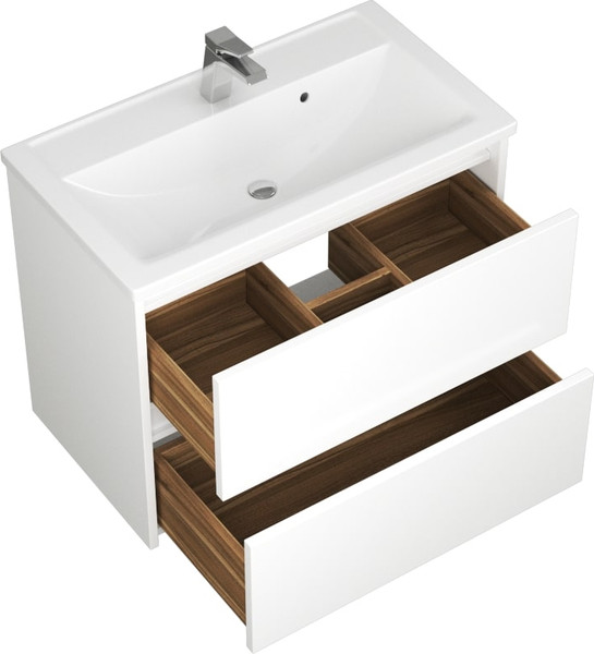 Изображение товара Тумба под умывальник Uncoria Тронто 80 (белый)