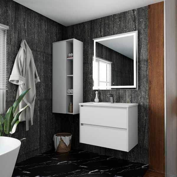 Изображение товара Тумба под умывальник Uncoria Тронто 80 (белый)