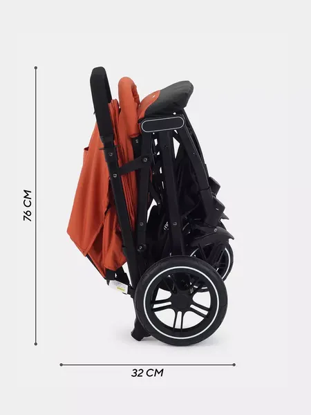 Изображение товара Детская прогулочная коляска MOWbaby Turbo 2.0 / MB021 (Cacao)