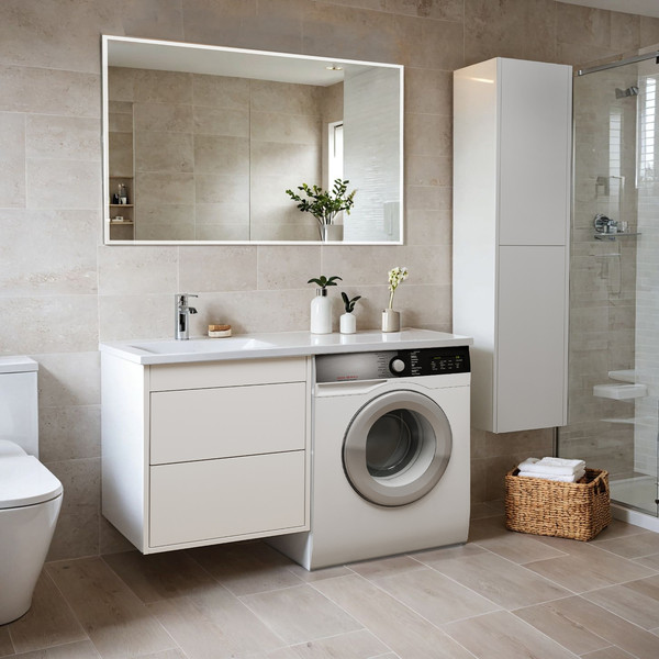 Изображение товара Тумба под умывальник Veneciana Nera 55 с 2-мя ящиками (белый)