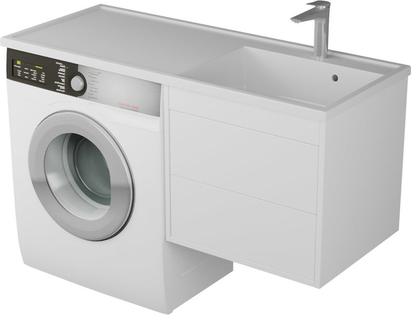 Изображение товара Тумба под умывальник Veneciana Nera 55 с 2-мя ящиками (белый)