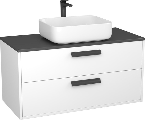 Изображение товара Тумба под умывальник Veneciana Orta 80 с 2-мя ящиками (белый)