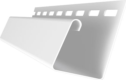 Изображение товара J-профиль Grand Line Я-Фасад универсальный 7/8" 3.00 (белый)