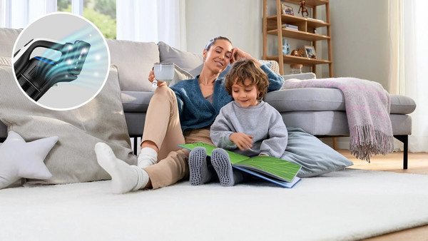 Изображение товара Вертикальный пылесос Bosch BCS1041WAC