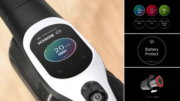 Изображение товара Вертикальный пылесос Bosch BCS1041WAC