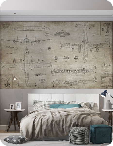 Изображение товара Фотообои листовые Citydecor Technic 12 (300x260см)