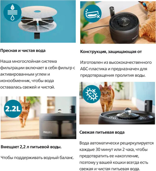 Изображение товара Поилка автоматическая для животных Philips PAW3210/02