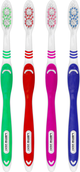 Изображение товара Набор зубных щеток Laima Dent Whitening жесткие / 609690 (12шт)