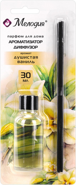 Изображение товара Аромадиффузор Мелодия Душистая ваниль (30мл)