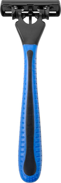 Изображение товара Набор бритвенных станков X-One одноразовые 3 лезвия / 700036 (5шт, синий)