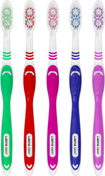 Изображение товара Набор зубных щеток Laima Dent средней жесткости / 609311 (10шт)