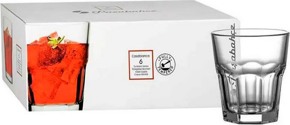 Изображение товара Набор стаканов Pasabahce Casablanca 52704 / О7827 (6шт)