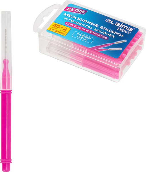 Изображение товара Ершики межзубные Laima Dent 609411 (42шт)