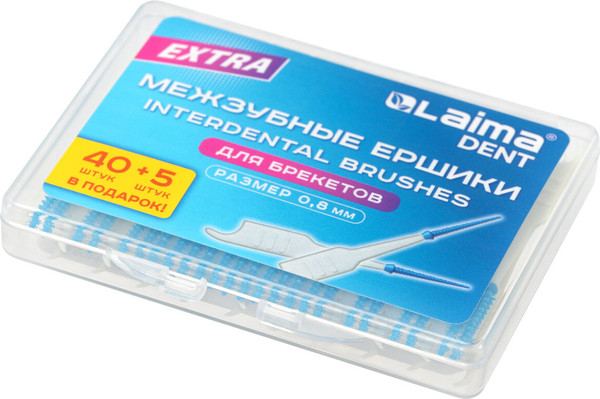 Изображение товара Ершики межзубные Laima Dent 609417 (45шт)