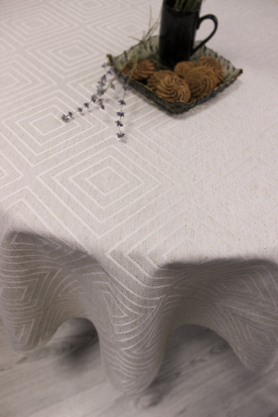 Изображение товара Скатерть Моготекс 1954-01K рис. 2604/010101 (d300)