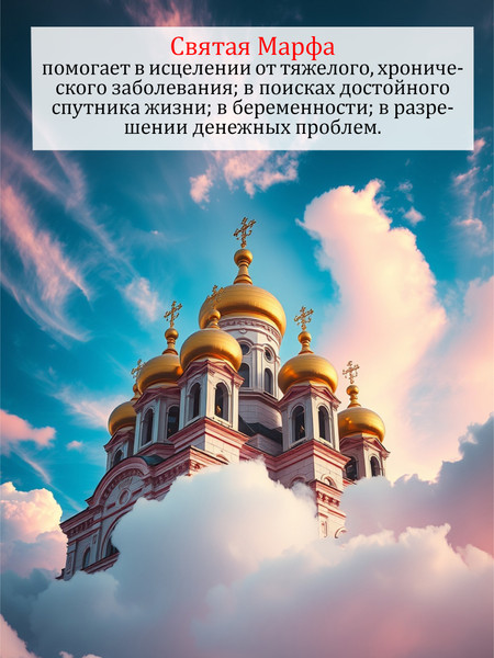 Изображение товара Икона Wolves Защитная именная Марфа с молитвой 5285