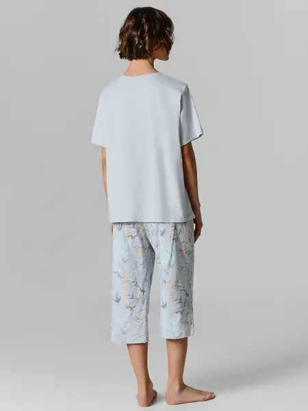 Изображение товара Пижама Mark Formelle 592605 (р.164/170-96-102, серый/веточки на сером)