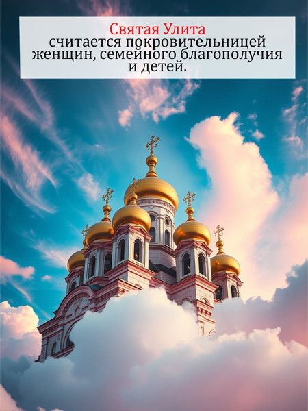 Изображение товара Икона Wolves Защитная именная Улита с молитвой 5320