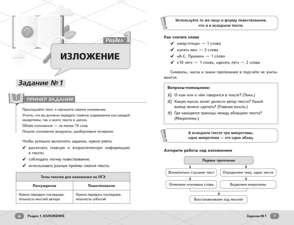 Изображение товара Учебное пособие Эксмо ОГЭ. Русский язык (9785042223204 Гласная А.)