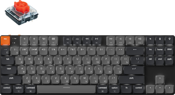 Изображение товара Клавиатура Keychron K1 Version 6 / K1X-A1-RU