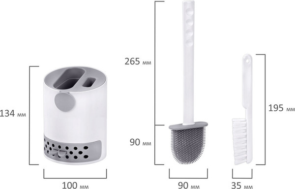 Изображение товара Ершик для унитаза Laima 700561