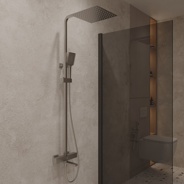 Изображение товара Душевая система со смесителем Oliveeka OL-739901+239003-BN